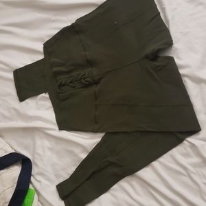 aerie Ribbed High Waisted Legging